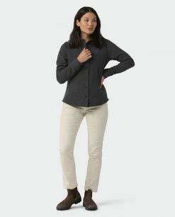 Stio Women's Thermop Fleece Snap Shirt -Stio Sales Shop W Thermop Fleece Snap Shirt Tap Shoe 4