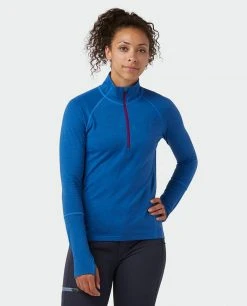 Stio Women's Tipton Tech Half Zip -Stio Sales Shop W Tipton Tech Half Zip Alpine Lake Heather 1
