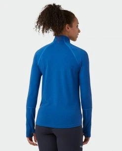 Stio Women's Tipton Tech Half Zip -Stio Sales Shop W Tipton Tech Half Zip Alpine Lake Heather 3