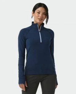 Stio Women's Tipton Tech Half Zip -Stio Sales Shop W Tipton Tech Half Zip Mulberry Heather 1