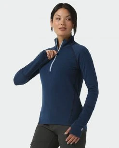 Stio Women's Tipton Tech Half Zip -Stio Sales Shop W Tipton Tech Half Zip Mulberry Heather 2