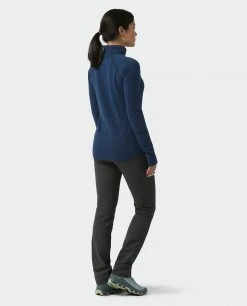 Stio Women's Tipton Tech Half Zip -Stio Sales Shop W Tipton Tech Half Zip Mulberry Heather 5