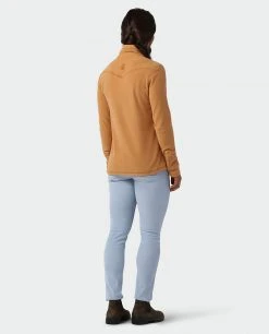 Stio Women's Turpin Fleece Half Zip -Stio Sales Shop W Turpin Fleece Half Zip Bourbon Heather 4