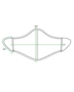 Stio Face Covering - 3 Pack 5 Stio Face Covering - 3 Pack -Stio Sales Shop face mask PDP dimensions 3